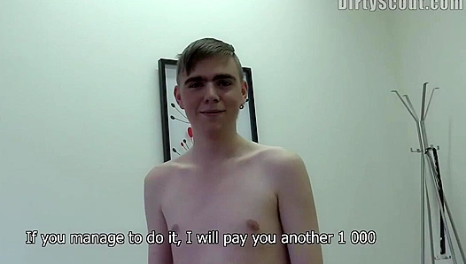 Tattooed Twink Gorges on Cum Takes Hard Dick Deep — DirtyScout 18+