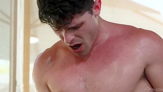 Soaked in Sin: Devin Franco Rides Hard for Lucas Leons Thick Load – 18+