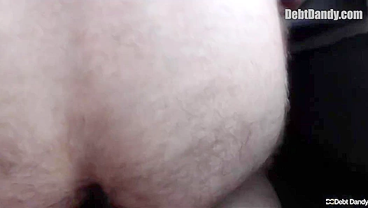 Blazing Hot Anal: Hairy Guy Takes Rough Bottoming Session – DebtDandy M2M 18+