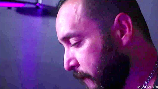 Leather StepDaddy Powers Through Julian Torres Tight Ass – MuscleBears MTL Heat