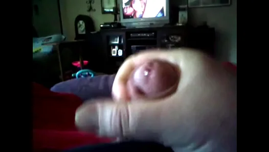 Fatpurr Blasts Huge Cream Pie While Jerking Off to Gay Porn – Filthy Amateur Fun 18+