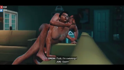 Buff Sim Gets Raw Oral in Hot 3D Gay Scene – HDporncartel 2024