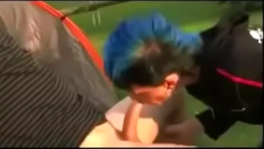 Rough Outdoor Ride: Punk Boy Goes Wild for Unprotected Action – 18+