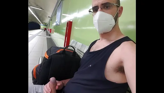 She Dominates Hard: Wild Ride of Power Play on the Subway – PublicGayXXX