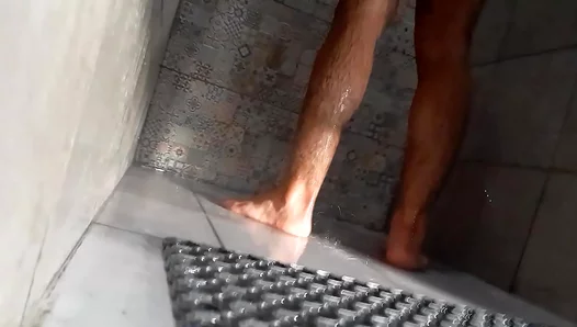 Massive Gains Caught on Camera: Busty Tunisian Twinks Shower Fuck – 18+