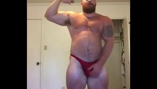 Muscle Gods Solo Workout Gets Horny in Skin-Tight Shorts – Pure Gay Heat