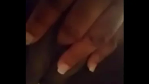 Ebony Beauty Moans Loudly While Soaking Herself in Pure Solo Pleasure – 18+