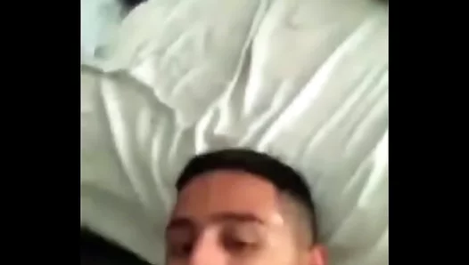 Grinning as He Takes a Thick Load Facially – Creamy Blowjob Explosion