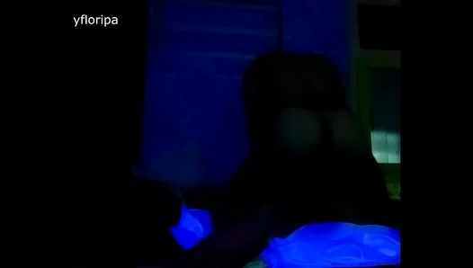 Under UV Glow: Florianpolis Cutie Ignites Steaming Naked Action – 18+