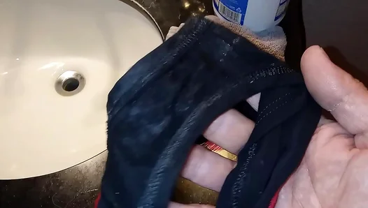 Craving Her Scent: Guy Obsessed With Inhaling StepSister-in-laws Wet Lace Underwear –