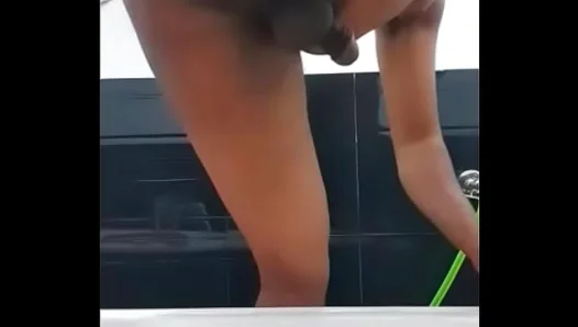 Massive Indo CB Enjoys Intense Solo Play With His Favorite Tool – Hot Heavy Action