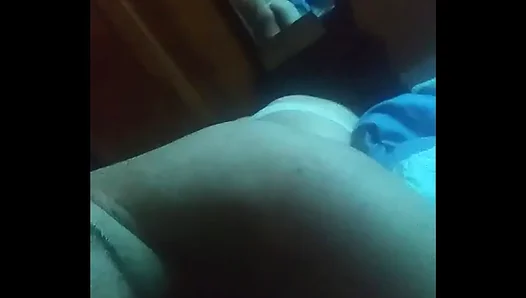 Striking a Pose: Hot Thong Flex Solo Play for the Camera – XXXTapes