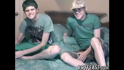 Nathan Dominates Horny Blonde Twink After Wild Foreplay – Smokin Hot Gay Action