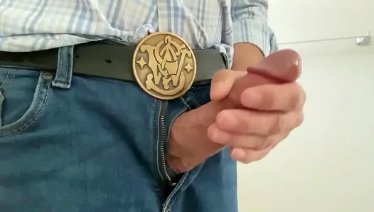 Hard-On Highs: Jacking Off With a Seductive New Belt Buckle – Steamy Solo Fun