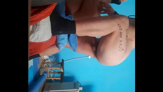 Hard Ride from Behind: Amateur Cries as He Gets Stuffed Deep – 18+