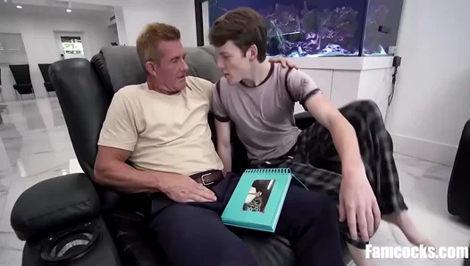Riding My Mentors Thick Dick for First Time – Stepsons Hot Debut – 18+