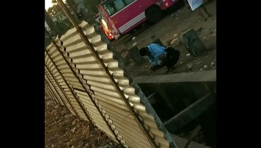 Desi StepUncle Caught Pissing in Gay Hotspot – Wild Outdoor Encounter Unfolds