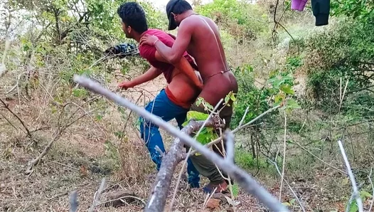 Steamy Stepbrothers Meet Trucker Men for Hot Forest Encounters – Gay XXX Fun