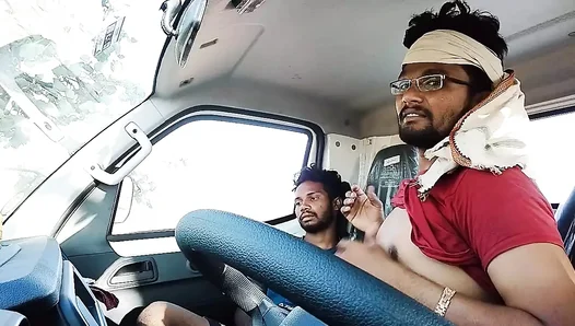 Highway Passion: Truckers Hot Encounter by the Side of the Road – GayXXX 18+