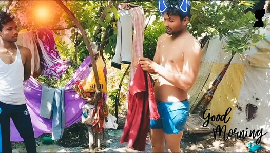 Silk Temptation: Young Desi Guy Flaunts Sexy Lace Underwear – HotHindiX 18+