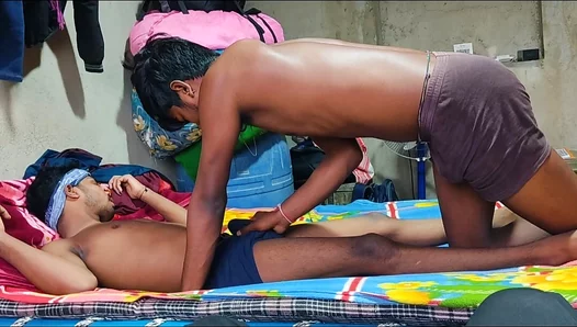Passion Ignites: Two Sexy Indian Men Go Wild Beneath Midnight Sheets – XXX