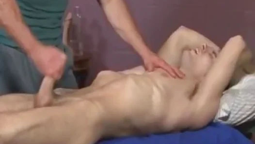 Massage Ends With Hot Muscle-on-Muscle Action – Full Satisfaction Guaranteed