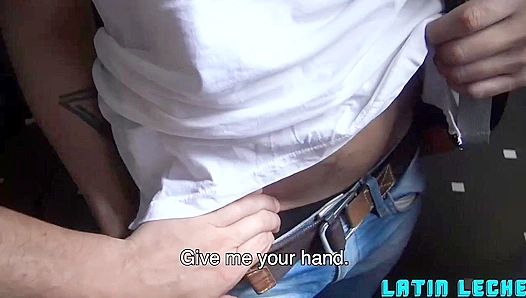 Hot Latin Stallion Gets Facials from Massive Cream Pie – Steamy AF