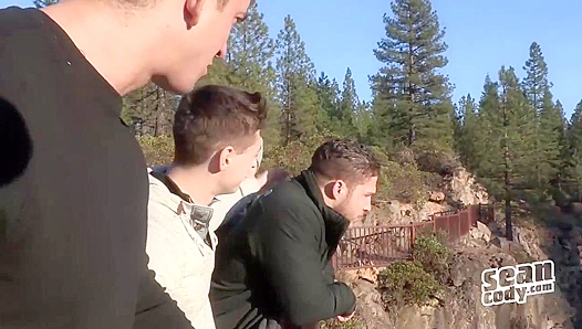 Winter Thaw: Hung Twinks Melt Snow with Hot Group Action – 18+