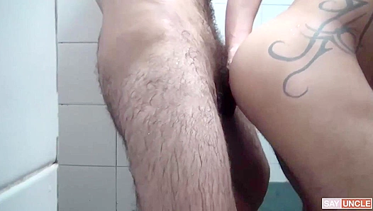 Hot Steam, Hard Throbs: Latino Twins Share One Tight Ass – XXXGayScene