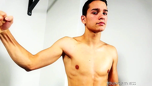 Sculpted Fit Twink Flexes Hard Body – EastBoys 18+