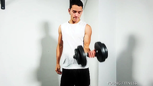 Sculpted Fit Twink Flexes Hard Body – EastBoys 18+