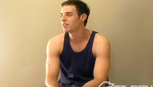 Austins Soft Moans Fill Room While Jerking Off Lazy Style, Full-Lipped Pleasure – 18+