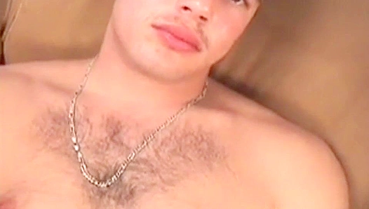 Thick Hairy Bear JERKS OFF On Couch — Juicy Gay Pleasure Session 18+
