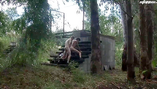 Raw Passion in the Wild: Two Mens Forbidden Forest Fuck – Staxus