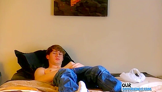 Tyler Teases His Massive Throbber – Raw Pump Action – OurBoyfriends