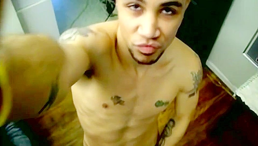 Emmanuels Chiseled Tattoos on Fire – Raw Male Energy Exposed – PureHeatX 18+