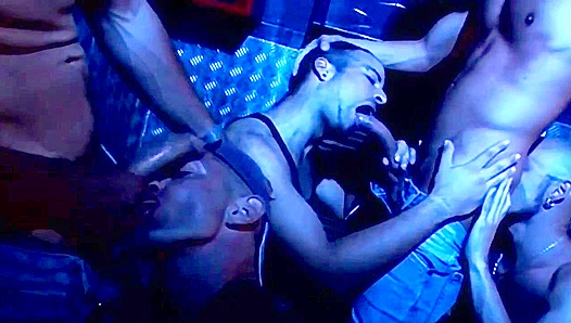 Horny Party Boys Devour Cocks in Dark Club – Hot Gay Orgy Fetish Fun