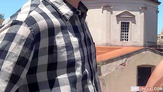 Under the Sun, Savoring Latino Fire: Wild Blowjob Action – TinyGay 18+