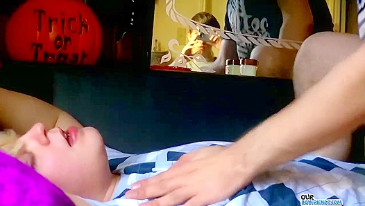 Chubby Stud Takes Control: Raw Anal Fun This Halloween – OurBoyfriends