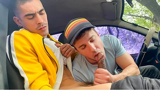 Curious Straight Guy Gives In To Desire With Hot Latino Uber Driver – JonasMatt Scene