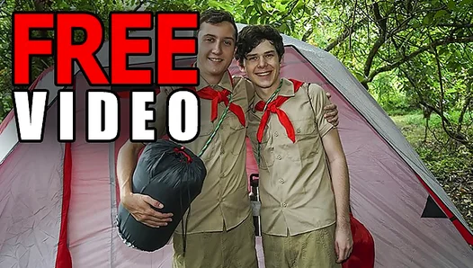Scouts Massive Cock Takes Center Stage – Campsite Heat Gets Wild