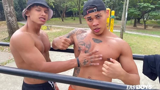 Lucian Reed Damond Brown Heat Up in Fiery Gay Encounter – Part 1