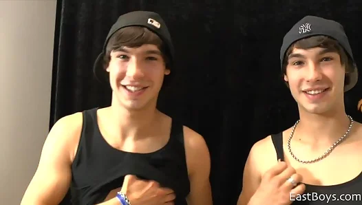 Double Trouble Heat: Aston Twins Steaming Gay Premiere – 18+ Only
