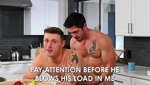 Kyle Devours Travis Huge Hard Cock Like a Pro – Wild Gay Anal Ride