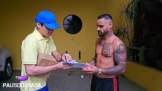 Hung Like a Beast: This Horny Mailman Spreads Joy One Thick Load at a Time – GayPornHub