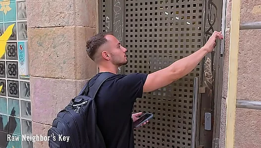 Naked Handoff: Sliding Him the Key Leads to Steamy Neighbor Action – RawNeighbor 18+