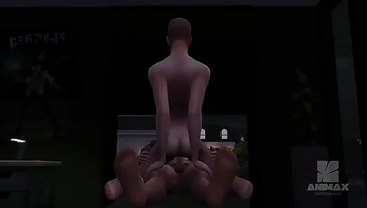 Steamy Nights with StepDad: Forbidden Lust Ignites – SIMS Gay Fantasy 18+