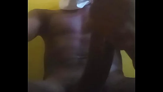 Big Teen Hand-Jobs His Thick Black Dick for Epic Cream Load – Hot Solo Action