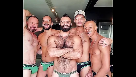 Laugh Then Bang: Chilling Leads to Steamy Group Sex Madness – 18+