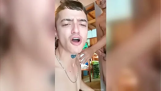 Deep Throat Glory: Face-Fucked Raw by a Huge Thick Dick – Extreme Gay Pleasure 18+